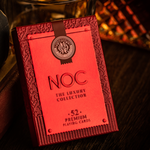 NOC (Red) The Luxury Collection Playing Cards by Riffle Shuffle x The House of Playing Cards - magic tricks