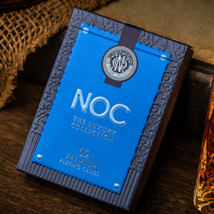 NOC (Blue) The Luxury Collection Playing Cards by Riffle Shuffle x The House of Playing Cards - magic tricks