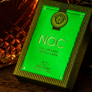 NOC (Green) The Luxury Collection Playing Cards by Riffle Shuffle x The House of Playing Cards - magic tricks
