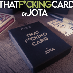 That f*cking card (Gimmick and Online Instructions) by JOTA – Trick - magic tricks