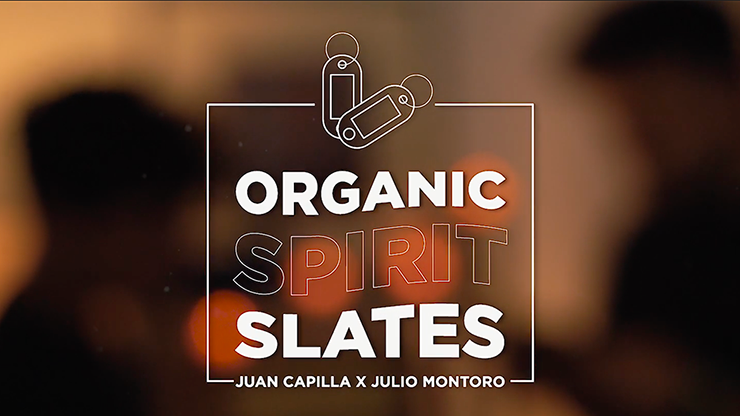 Organic Spirit Slates (Gimmicks and Online Instructions) by Juan Capilla and Julio Montoro – Trick - magic tricks