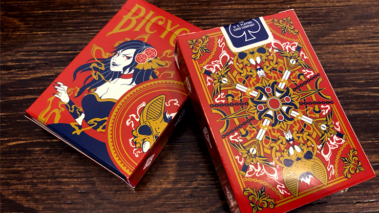 Bicycle Vampire The Blood Playing Cards - magic tricks