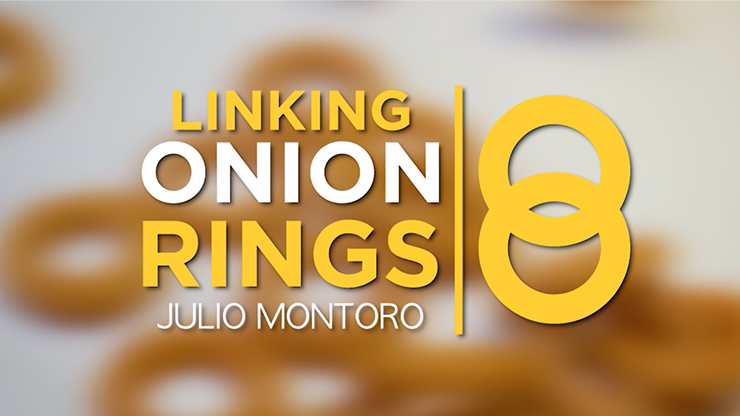 Linking Onion Rings (Gimmicks and Online Instructions) by Julio Montoro Productions – Trick - magic tricks