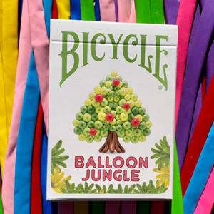 Bicycle Balloon Jungle Playing Cards - magic tricks