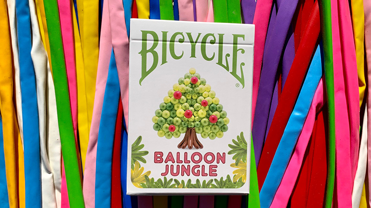 Bicycle Balloon Jungle Playing Cards - magic tricks