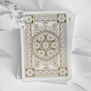 Dondorf White Gold Edition Playing Cards - magic tricks