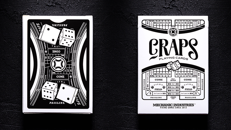 Craps Playing Cards (Online Instructions) by Mechanic Industries – Trick - magic tricks