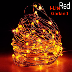 i-Lite Garland RED by Victor Voitko (Gimmick and Online Instructions) – Trick - magic tricks