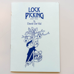 LOCK PICKING BOOK VOL.2 by David De Val – Book - magic tricks