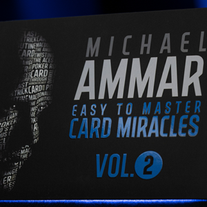 Easy to Master Card Miracles (Gimmicks and Online Instruction) Volume 2 by Michael Ammar – Trick - magic tricks