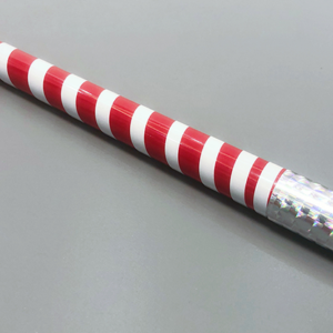 The Ultra Cane (Appearing / Metal) Red/ White Stripe by Bond Lee – Trick - magic tricks