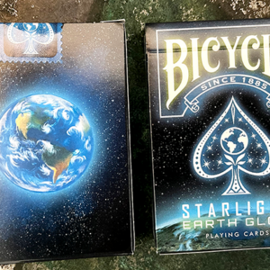 Bicycle Starlight Earth Glow Playing Cards by Collectable Playing Cards - magic tricks