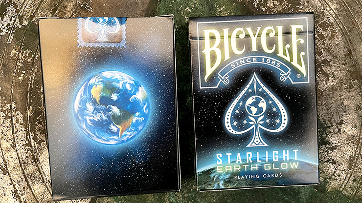 Bicycle Starlight Earth Glow Playing Cards by Collectable Playing Cards - magic tricks
