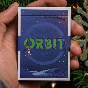 Orbit Christmas Playing Cards - magic tricks