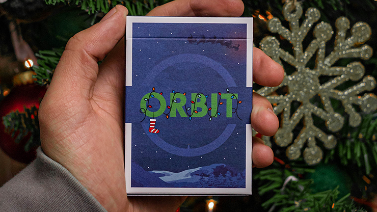 Orbit Christmas Playing Cards - magic tricks