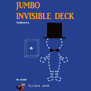 Jumbo Invisible Deck by Tejinaya – Trick - magic tricks