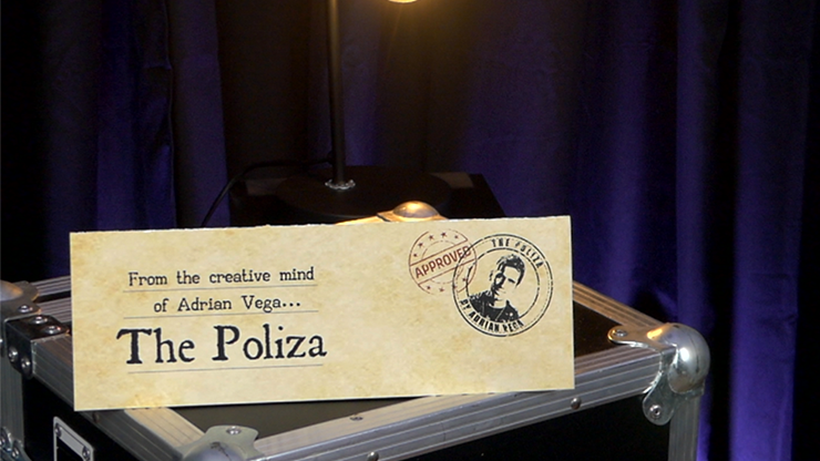 The Poliza (Japan) by Adrian Vega – Trick - magic tricks