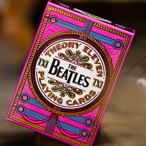 The Beatles (Pink) Playing Cards by theory11 - magic tricks