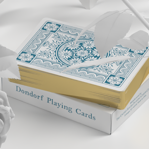 Dondorf (Gilded) Playing Cards - magic tricks
