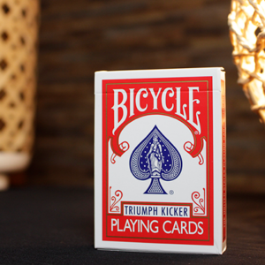 Bicycle Triumph Kicker Deck Red by Anthony Stan and Magic Smile Productions – Trick - magic tricks