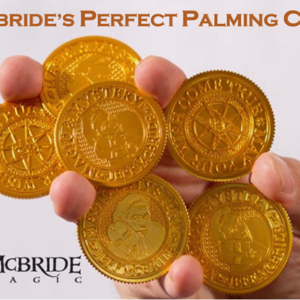 Jeff McBride Manipulation Coins (Set of 5) by Jeff McBride & Alan Wong – Trick - magic tricks