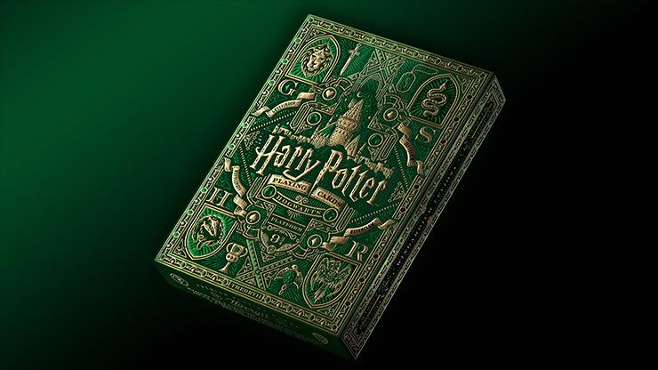 Harry Potter (Green-Slytherin) Playing Cards by theory11 - magic tricks