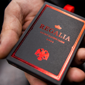 Regalia Red Playing Cards (Signature Edition) by Shin Lim - magic tricks
