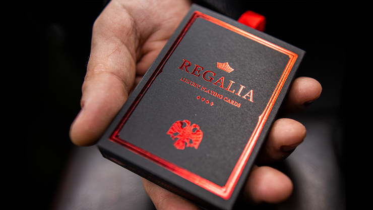 Regalia Red Playing Cards (Signature Edition) by Shin Lim - magic tricks