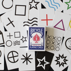 Bicycle Special ESP Blue Playing Cards (plus 15 Online Effects) - magic tricks
