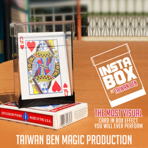INSTA BOX (RED) by Taiwan Ben – Trick - magic tricks