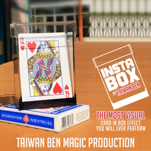 INSTA BOX (BLUE) by Taiwan Ben – Trick - magic tricks