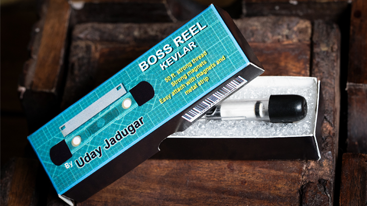 BOSS REEL (KEVLAR) With online Instructions by Uday Jadugar – Trick - magic tricks