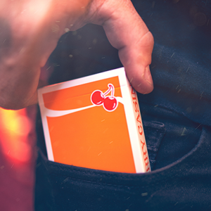Cherry Casino Summerlin Sunset (Orange) Playing Cards by Pure Imagination Projects - magic tricks