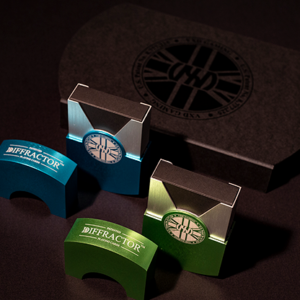 London Diffractor Double Metal Playing Card Set - magic tricks