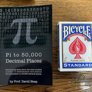 Pi Revelations (Pocket Size) by David Penn – Book - magic tricks