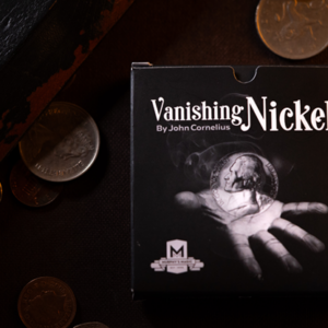 VANISHING NICKEL (Gimmicks and Online Instructions) by John Cornelius – Trick - magic tricks