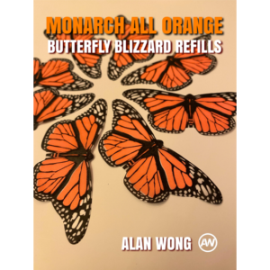 REFILL MONARCH/ORANGE for Butterfly Blizzard by Jeff McBride & Alan Wong – Trick - magic tricks
