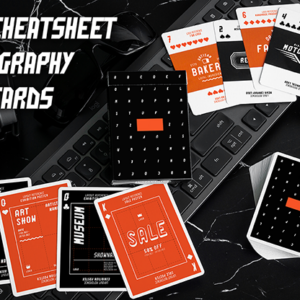 Graphic Design CheatSheet V3 Playing Cards - magic tricks
