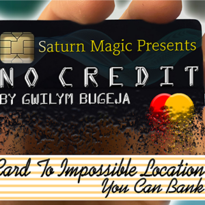 NO Credit by Gwilym Bugeja and Saturn Magic – Trick - magic tricks