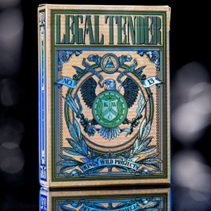 Legal Tender Luxury Playing Cards by Kings Wild - magic tricks