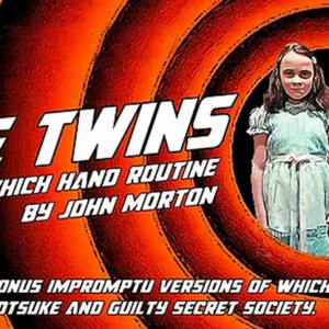Twins (Gimmicks and Online Instructions) by John Morton – Trick - magic tricks