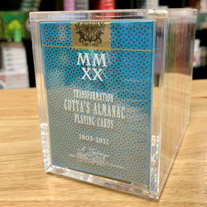 Gilded Cotta 6 Deck Set (w/ Case & Matching Tuck Seal Numbers) Playing Cards - magic tricks