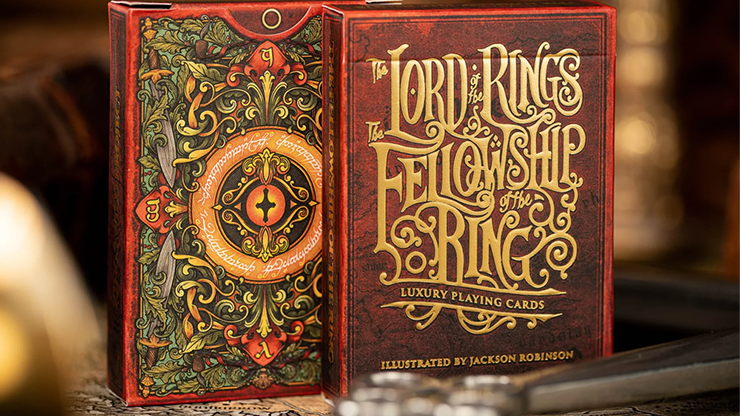 The Fellowship of the Ring Playing Cards by Kings Wild - magic tricks