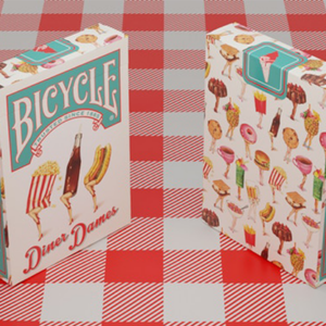 Bicycle Diner Dames Playing Cards by Kelly Gilleran - magic tricks