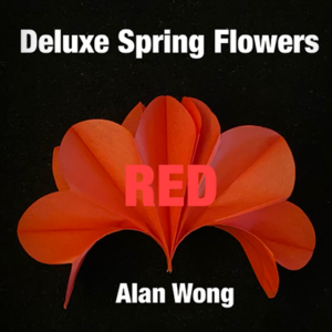 Deluxe Spring Flowers RED by Alan WOng – Trick - magic tricks