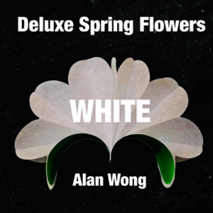 Deluxe Spring Flowers WHITE by Alan Wong – Trick - magic tricks