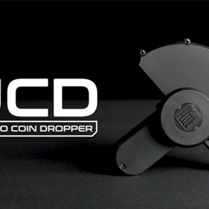 Hanson Chien Presents JCD (Jumbo Coin Dropper) by Ochiu Studio (Black Holder Series) – Trick - magic tricks