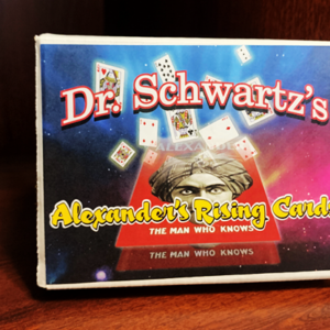 Dr. Schwartz’s  Alexander The Man Knows Rising Cards by Martin Schwartz – Trick - magic tricks