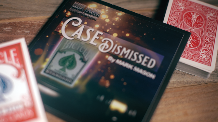 Case Dismissed Red (Gimmicks and Online Instructions) by Mark Mason – Trick - magic tricks
