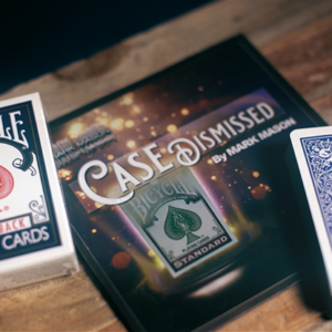 Case Dismissed Blue (Gimmicks and Online Instructions) by Mark Mason – Trick - magic tricks